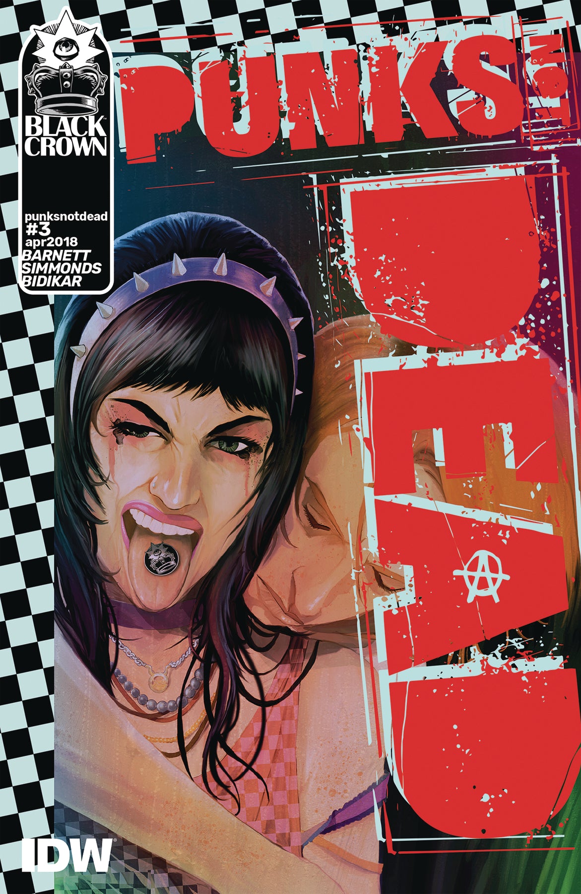 PUNKS NOT DEAD #3 CVR A SIMMONDS COVER