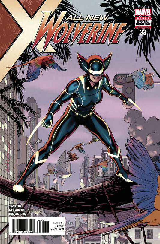 ALL NEW WOLVERINE #33 LEG COVER
