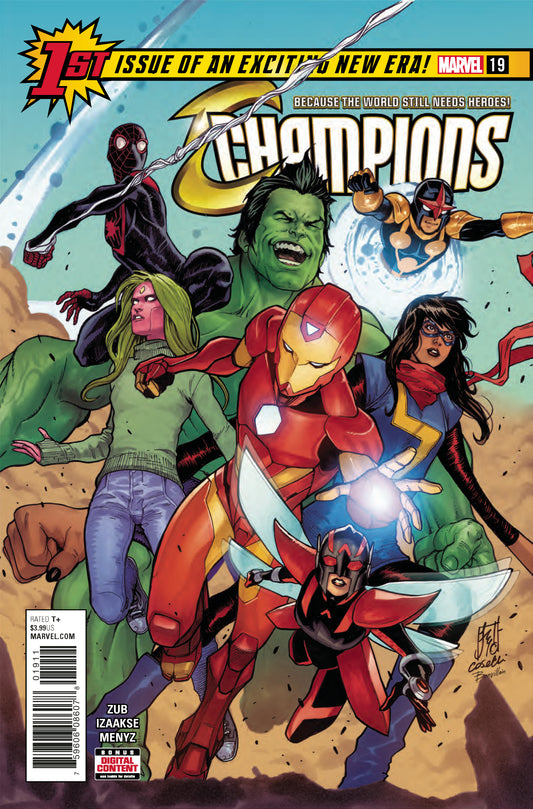 CHAMPIONS #19 LEG COVER