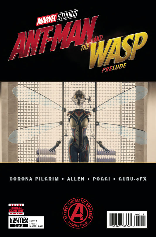 MARVELS ANT-MAN AND WASP PRELUDE #2 (OF 2) COVER