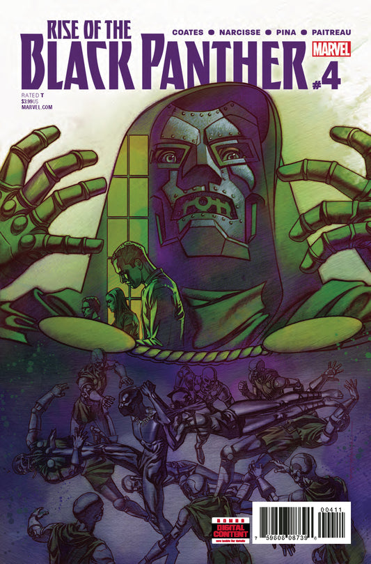 RISE OF BLACK PANTHER #4 (OF 6) LEG COVER