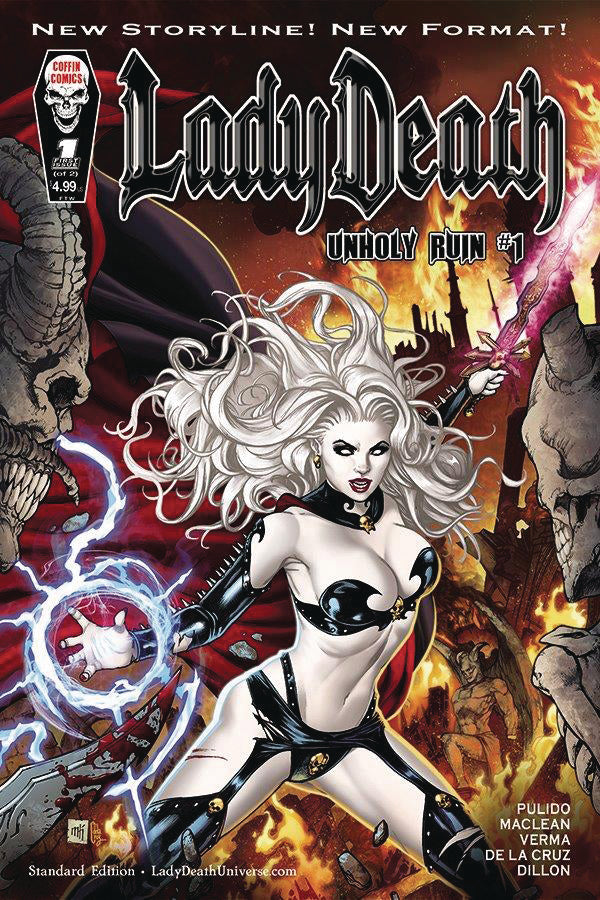 LADY DEATH UNHOLY RUIN #1 (MR) COVER