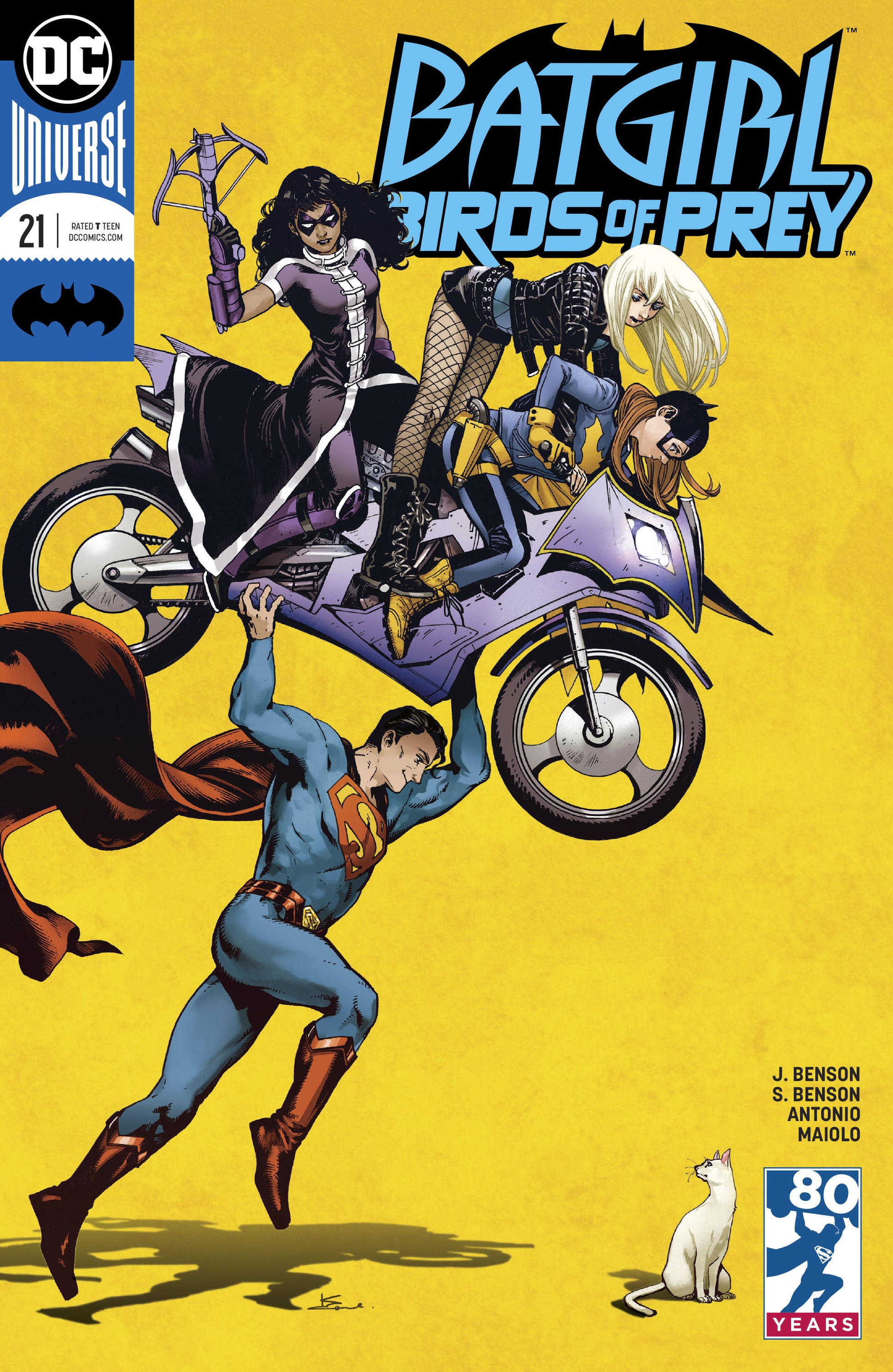 BATGIRL AND THE BIRDS OF PREY #21 VAR ED COVER