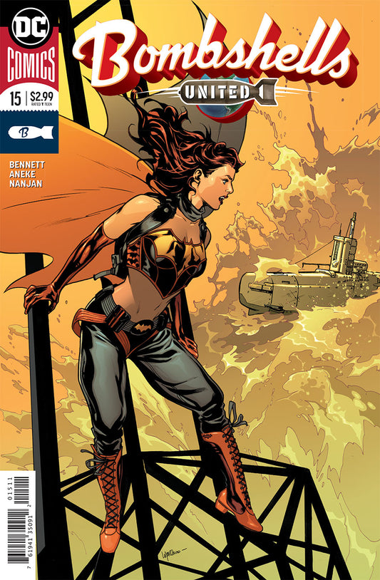 BOMBSHELLS UNITED #15 COVER