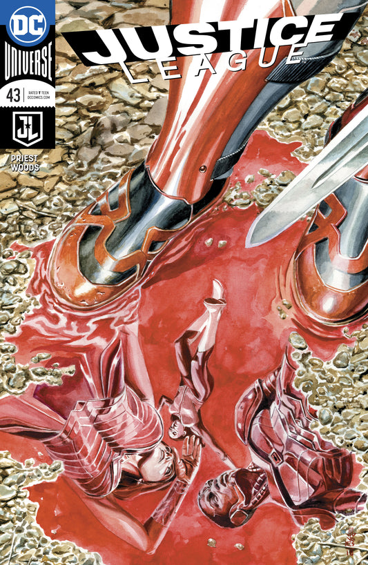 JUSTICE LEAGUE #43 VAR ED COVER