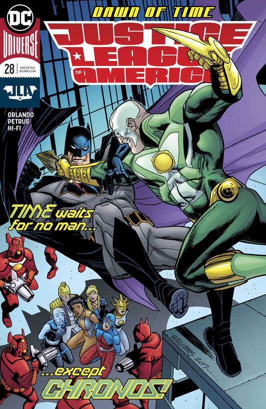 JUSTICE LEAGUE OF AMERICA #28 COVER