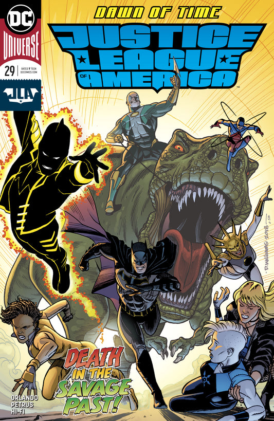 JUSTICE LEAGUE OF AMERICA #29 COVER