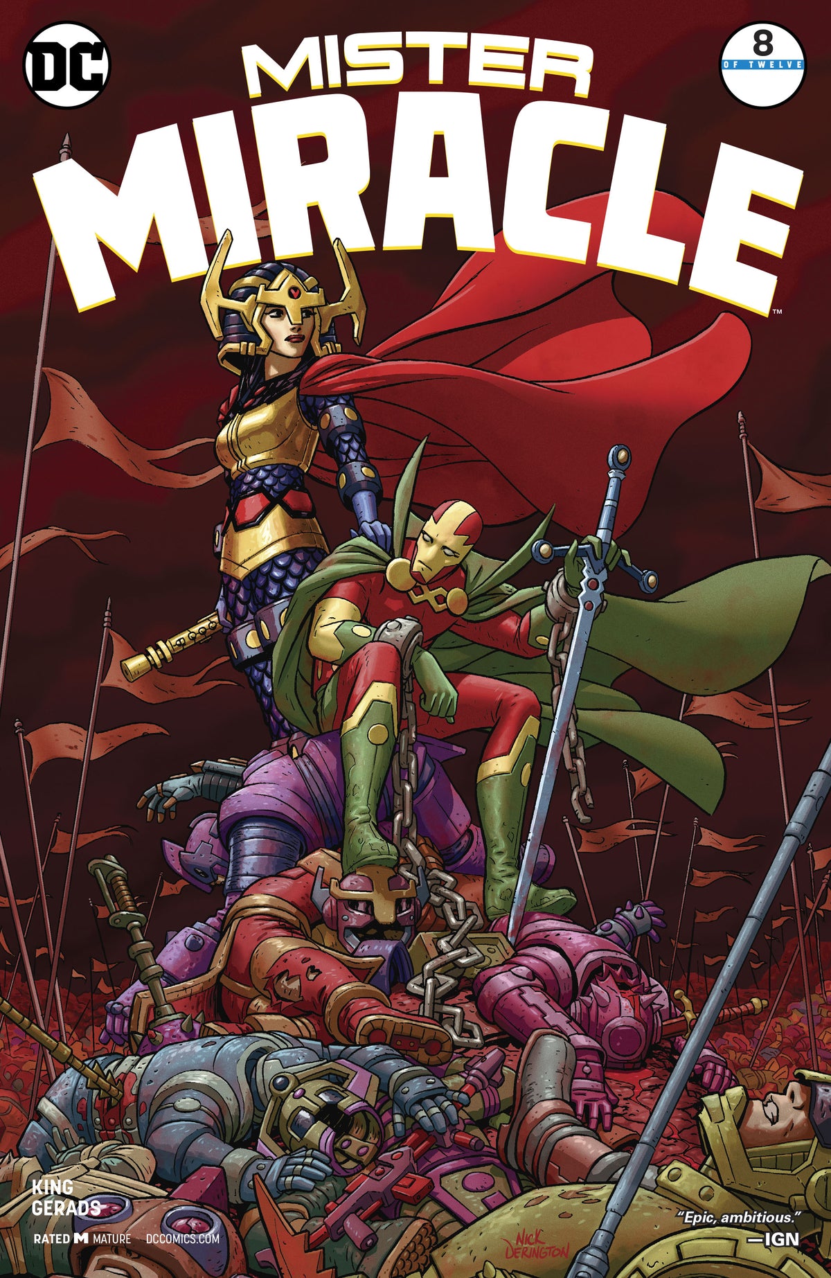 MISTER MIRACLE #8 (OF 12) (MR) COVER