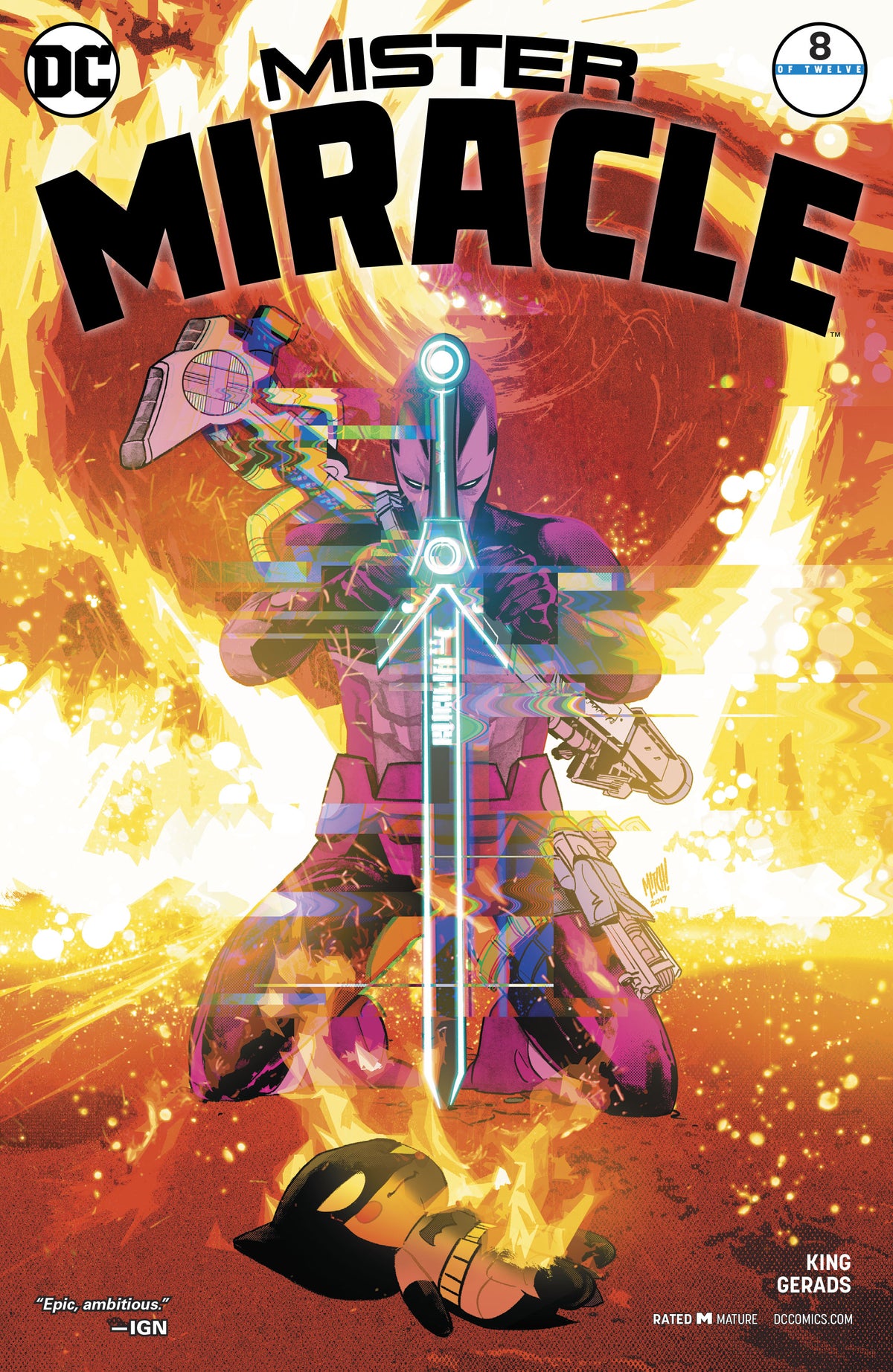 MISTER MIRACLE #8 (OF 12) VAR ED (MR) COVER
