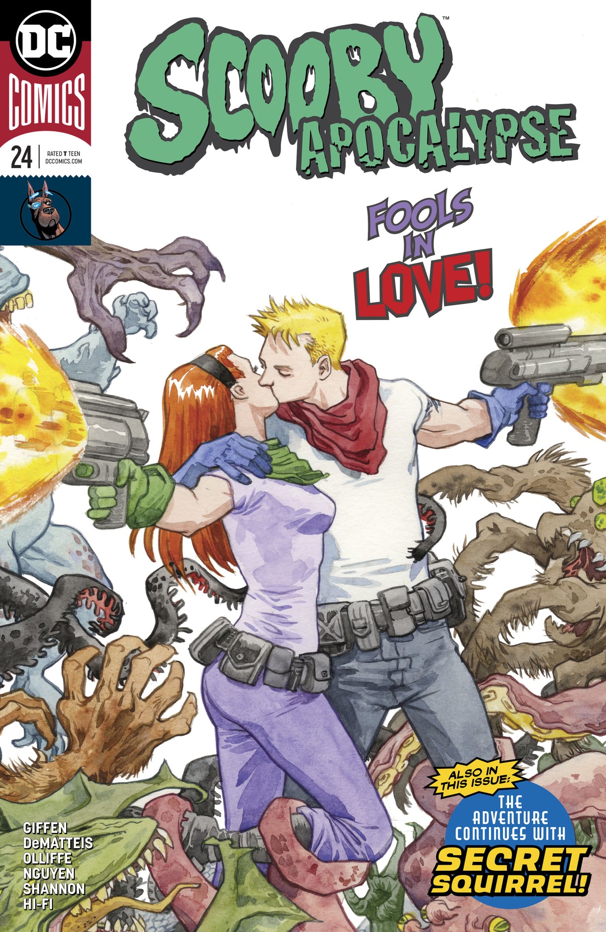 SCOOBY APOCALYPSE #24 COVER