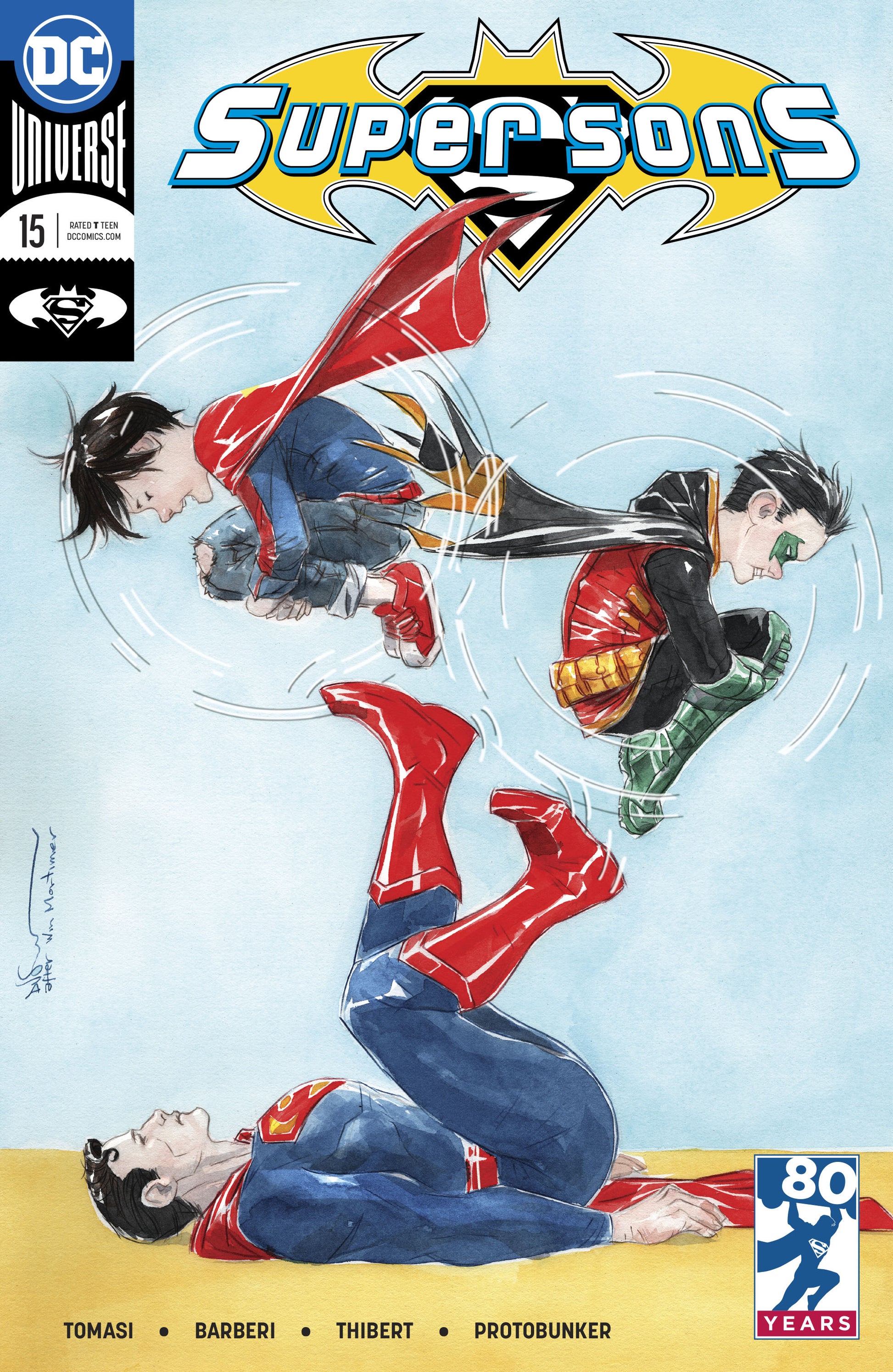SUPER SONS #15 VAR ED COVER