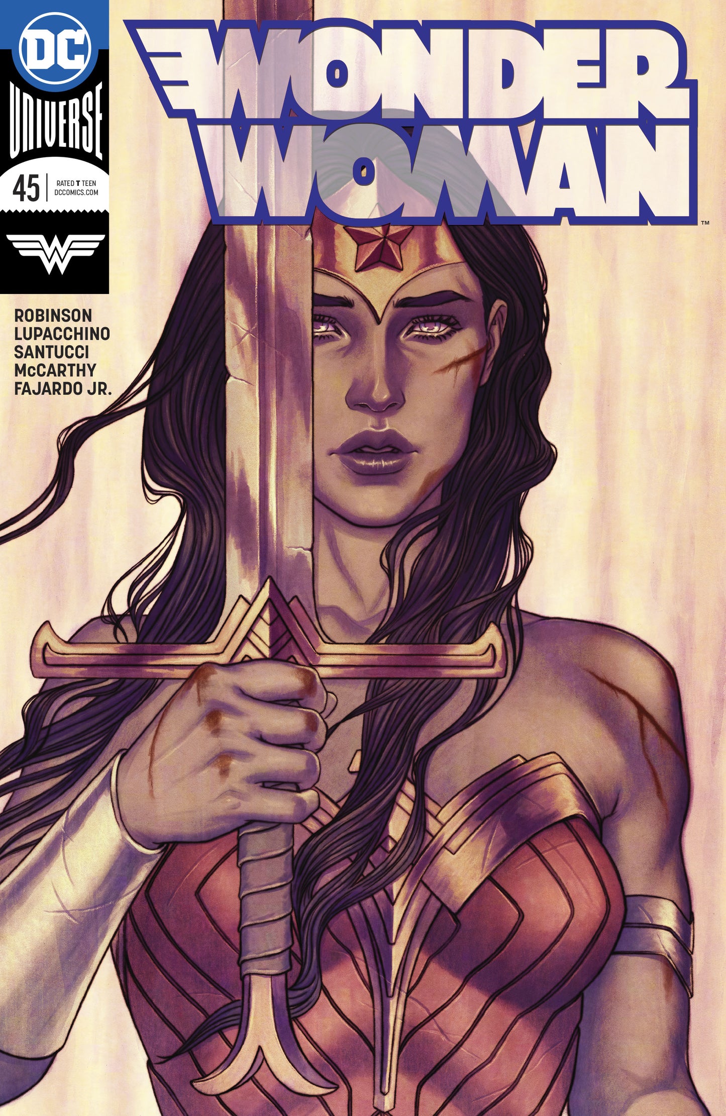WONDER WOMAN #45 VAR ED COVER