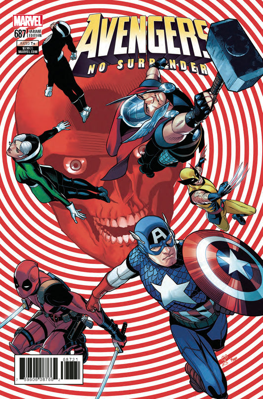 AVENGERS #687 SPROUSE END OF AN ERA VAR LEG COVER