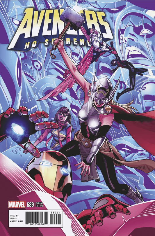 AVENGERS #689 SPROUSE END OF AN ERA VAR LEG COVER
