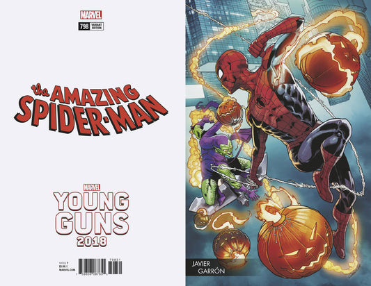 AMAZING SPIDER-MAN #798 GARRON YOUNG GUNS VAR LEG COVER