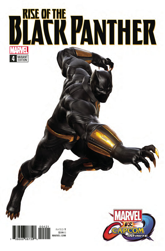 RISE OF BLACK PANTHER #4 (OF 6) GAME IMAGE VAR LEG COVER