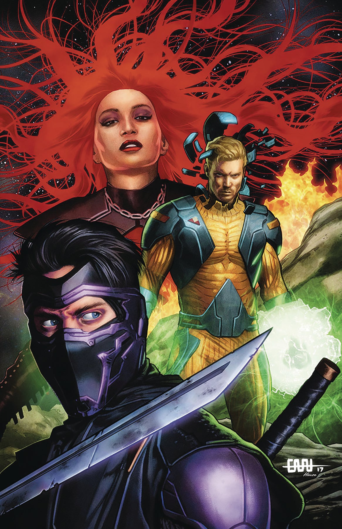 NINJAK VS VU #4 (OF 4) CVR B CAFU COVER