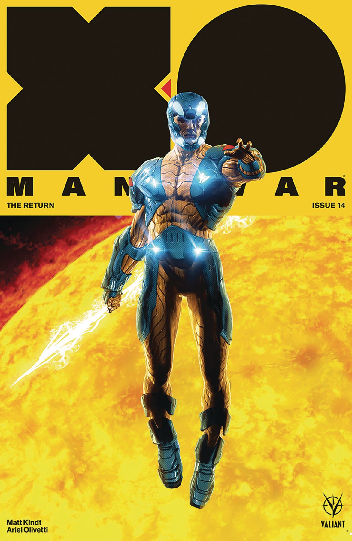 X-O MANOWAR (2017) #14 CVR A ANDREWS COVER