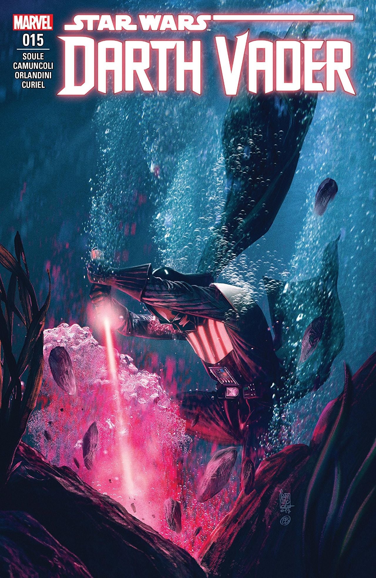 STAR WARS DARTH VADER #15 COVER