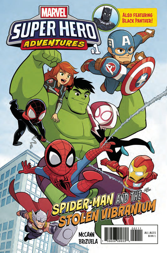 MSH ADVENTURES SPIDER-MAN VIBRANIUM #1 COVER