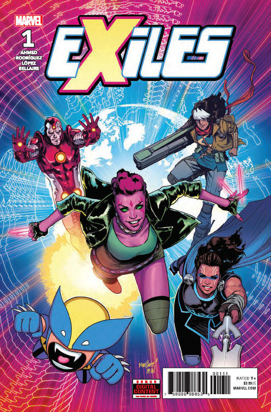 EXILES #1 COVER