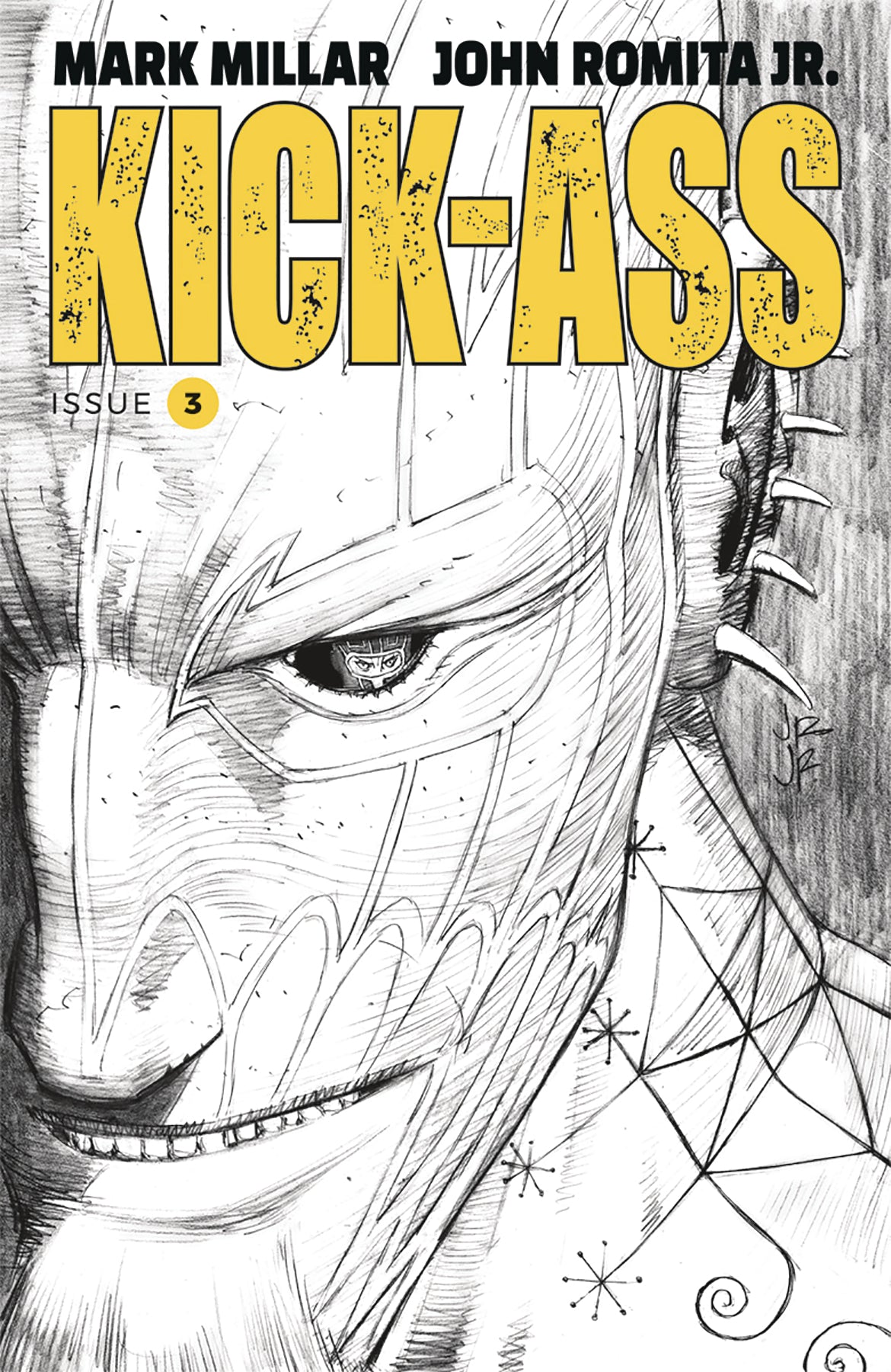 KICK-ASS #3 CVR B B&W ROMITA JR (MR) COVER