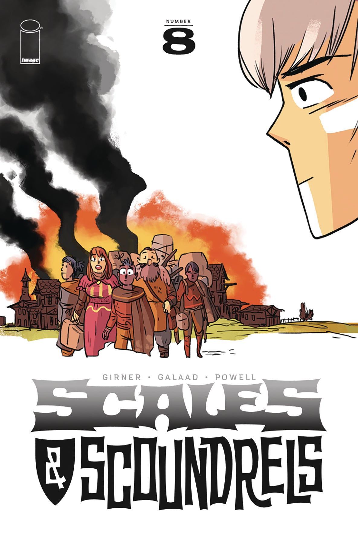 SCALES & SCOUNDRELS #8 COVER