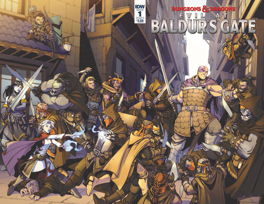 DUNGEONS & DRAGONS EVIL AT BALDURS GATE #1 CVR A DUNBAR COVER