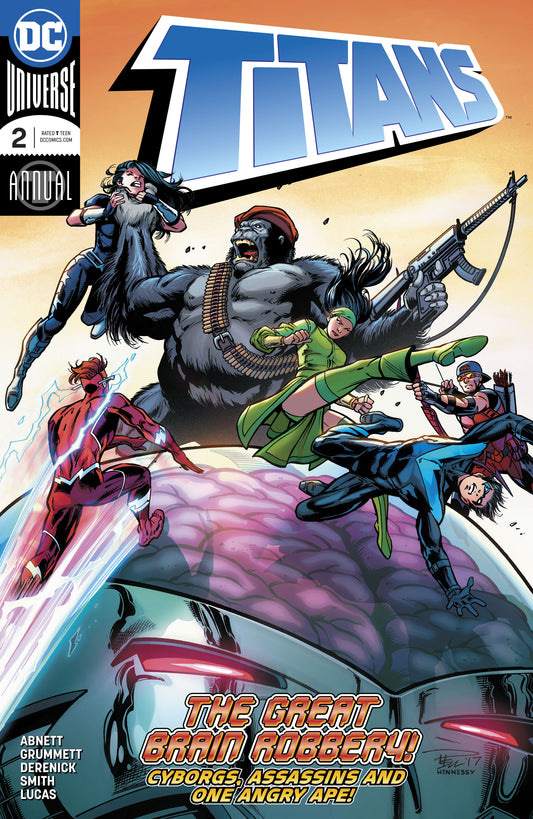 TITANS ANNUAL #2 COVER