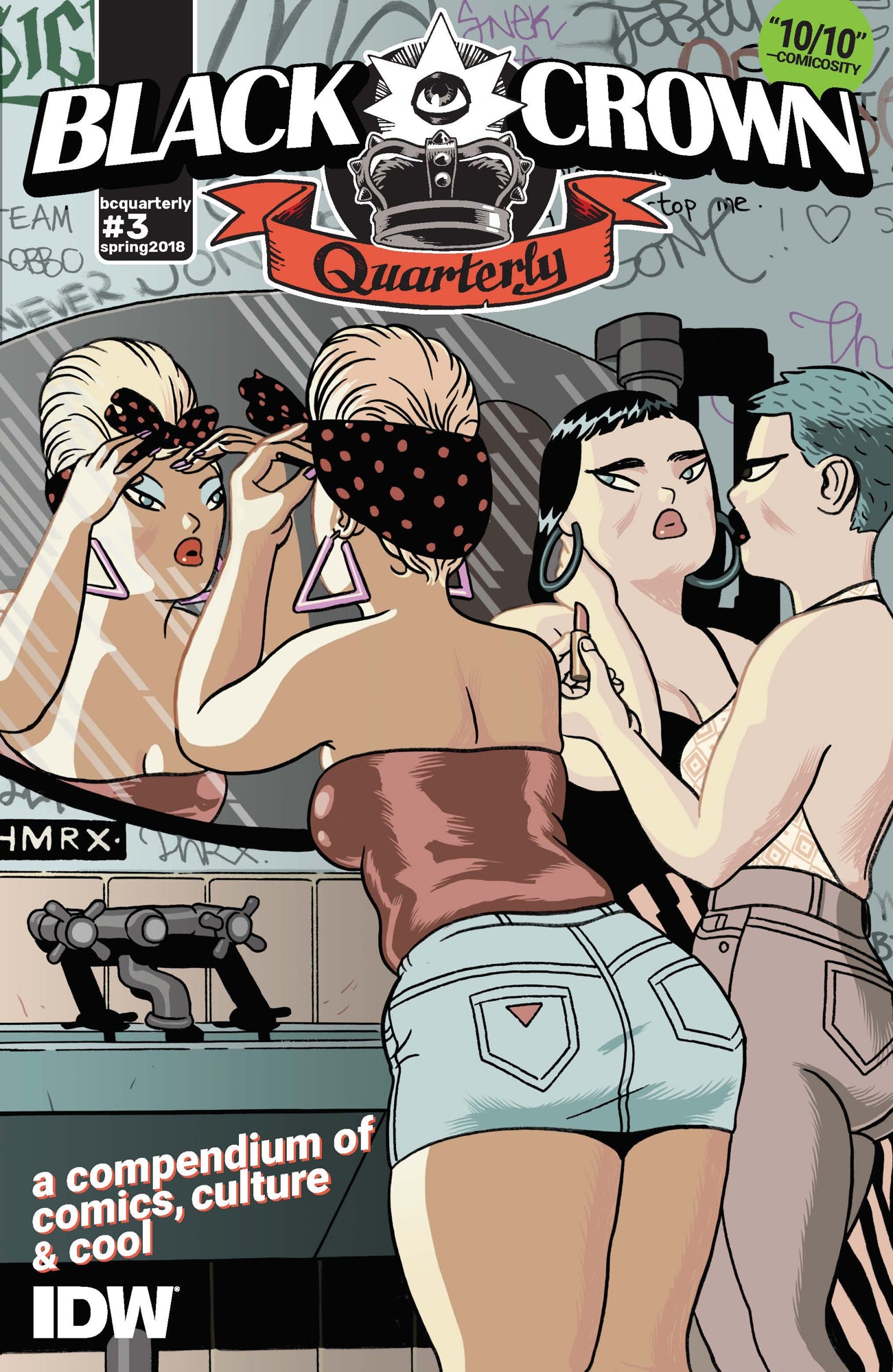BLACK CROWN QUARTERLY #3 SPRING 2018 COVER