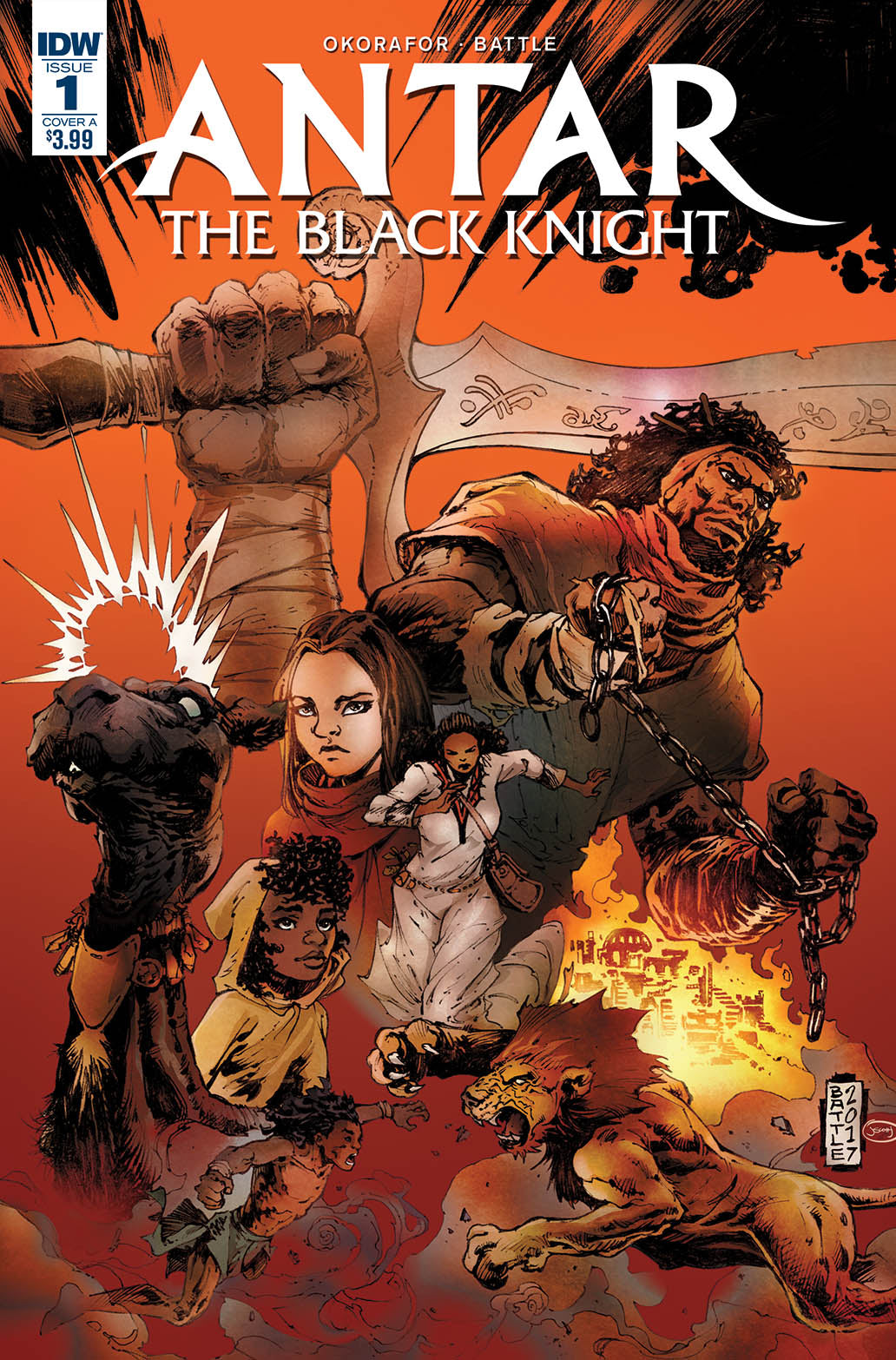 ANTAR #1 CVR A BATTLE COVER