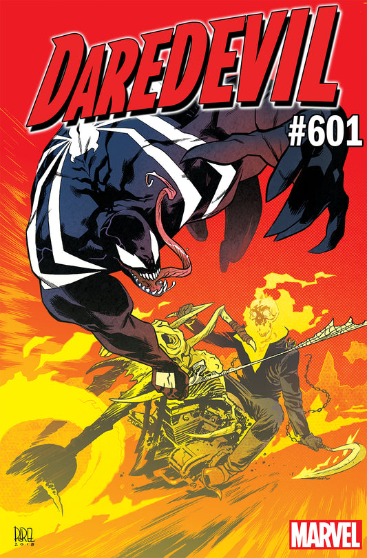 DAREDEVIL #601 PEREZ VENOM 30TH VAR LEG COVER