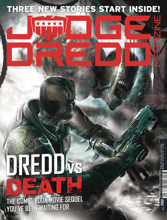 JUDGE DREDD MEGAZINE #396 COVER