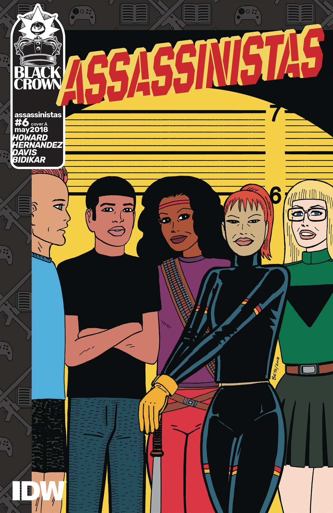 ASSASSINISTAS #6 CVR A HERNANDEZ (MR) COVER