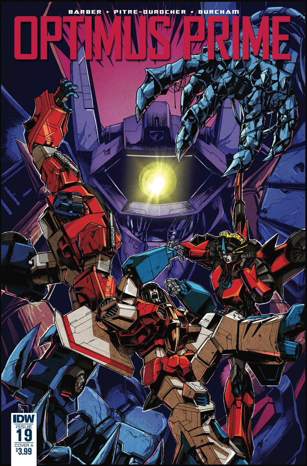 OPTIMUS PRIME #19 CVR A ZAMA COVER