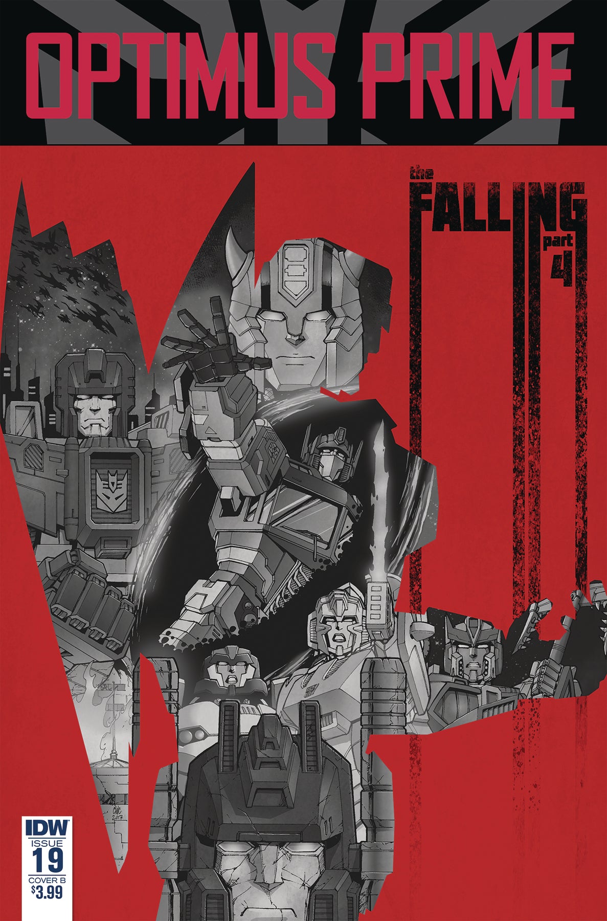 OPTIMUS PRIME #19 CVR B COLLER COVER