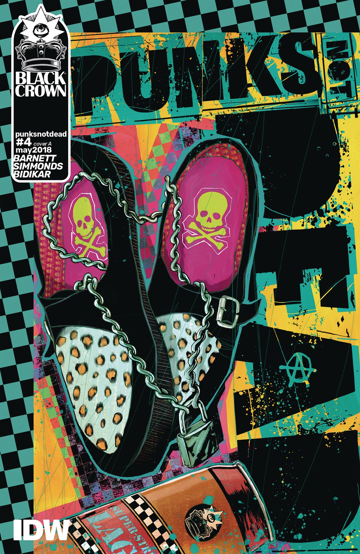 PUNKS NOT DEAD #4 CVR A SIMMONDS COVER