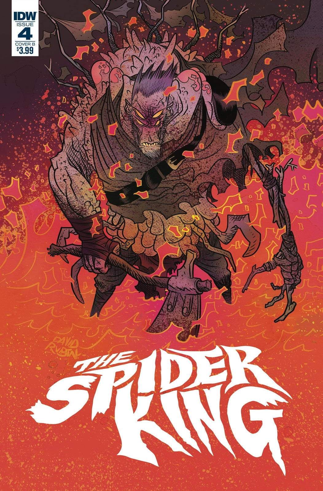 SPIDER KING #4 CVR B RUBIN COVER