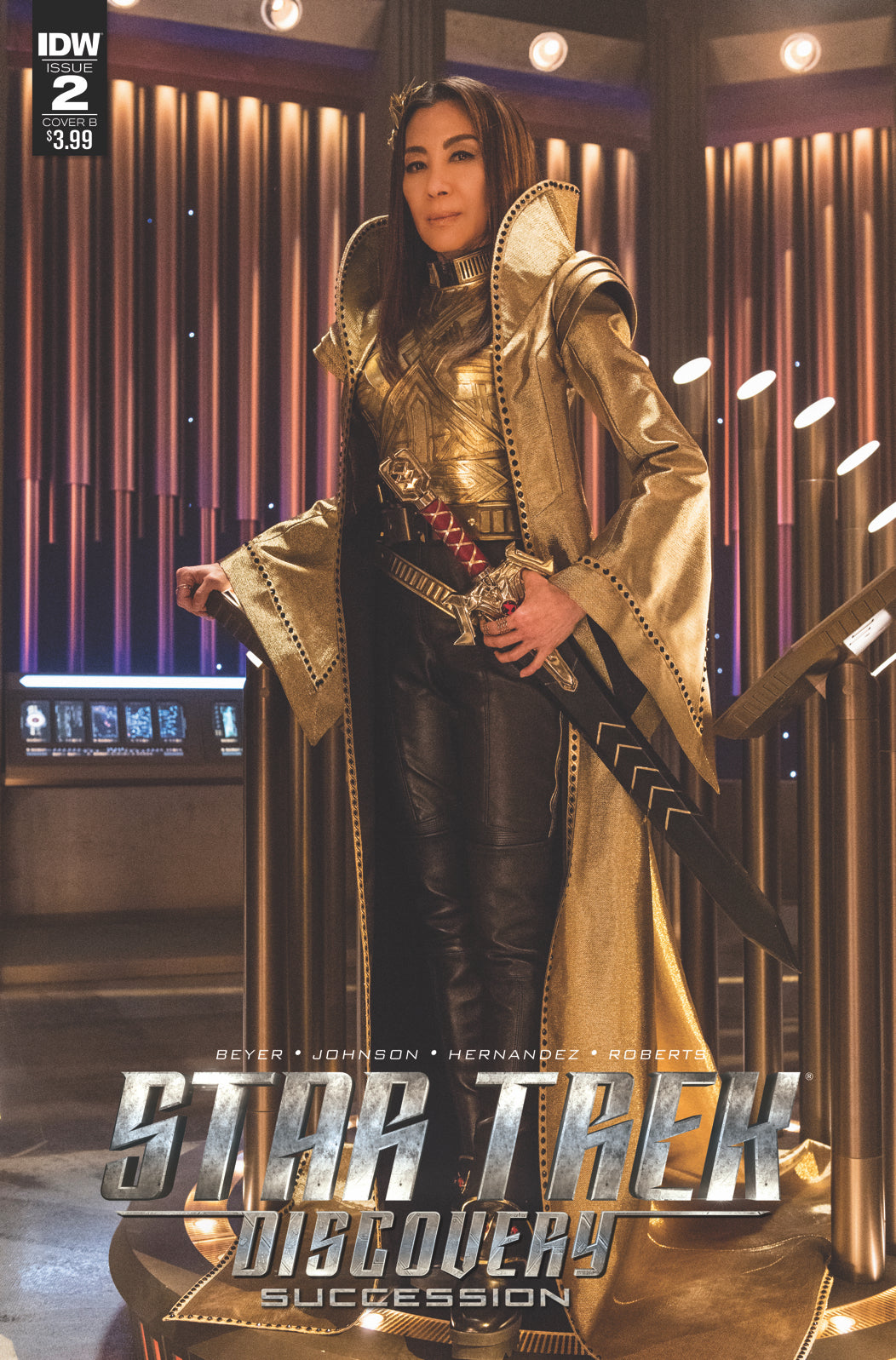 STAR TREK DISCOVERY SUCCESSION #2 CVR B PHOTO COVER