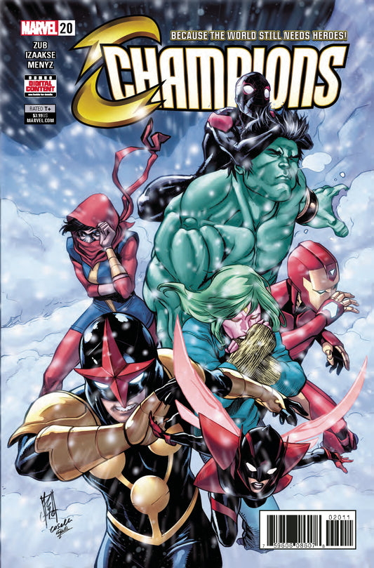 CHAMPIONS #20 LEG COVER
