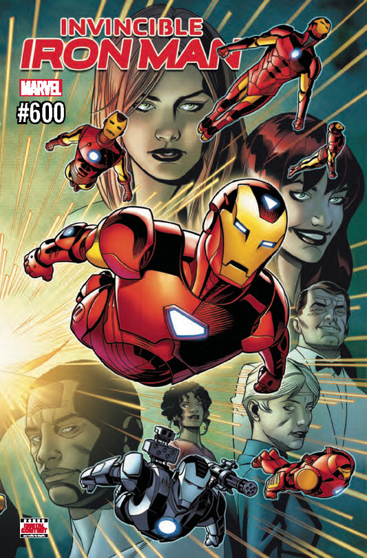 INVINCIBLE IRON MAN #600 LEG COVER