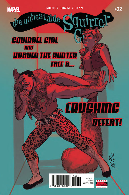 UNBEATABLE SQUIRREL GIRL #32 LEG COVER