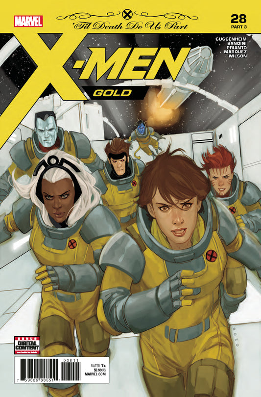 X-MEN GOLD #28 LEG COVER