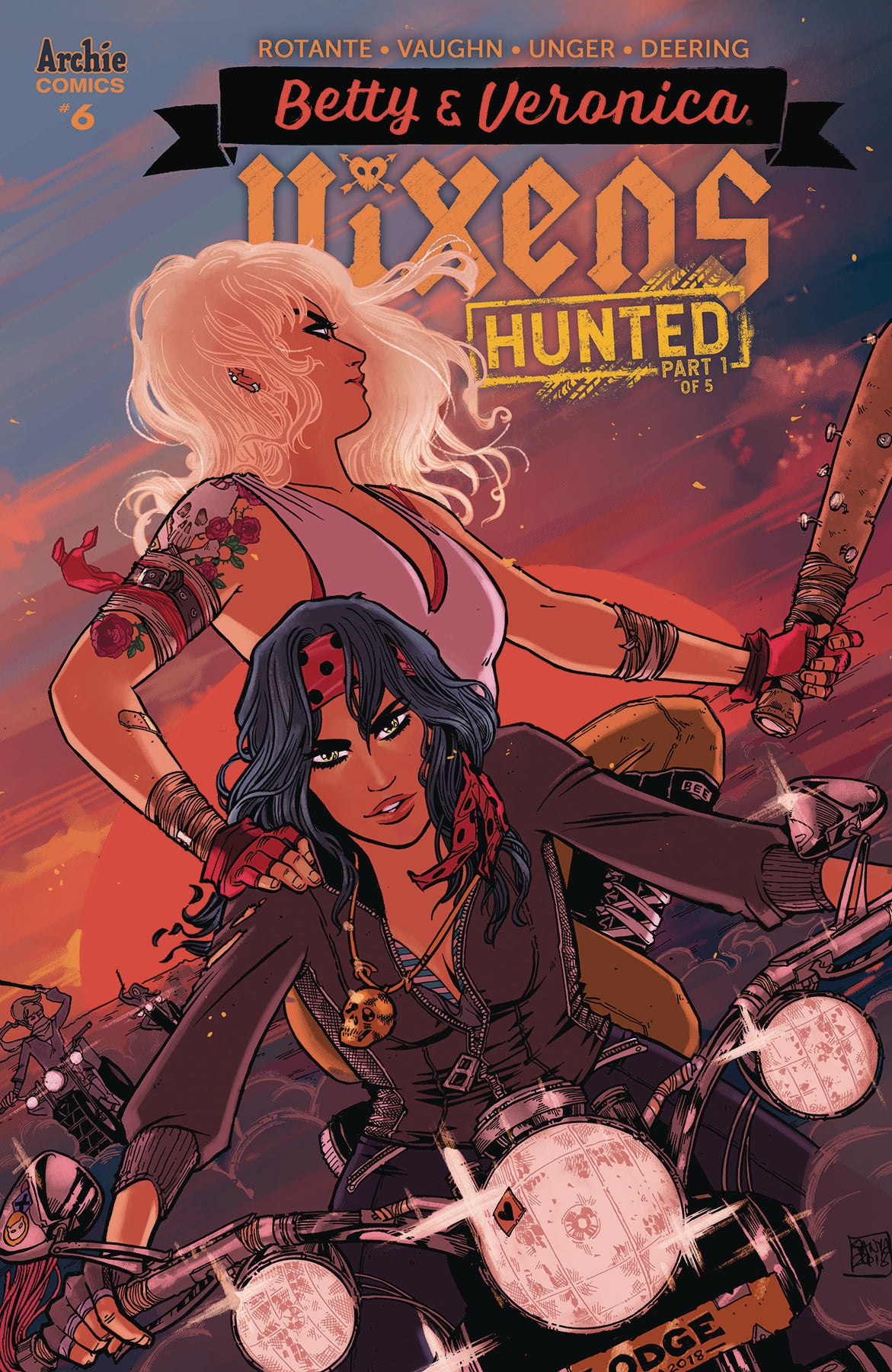 BETTY AND VERONICA VIXENS #6 CVR B ANWAR COVER