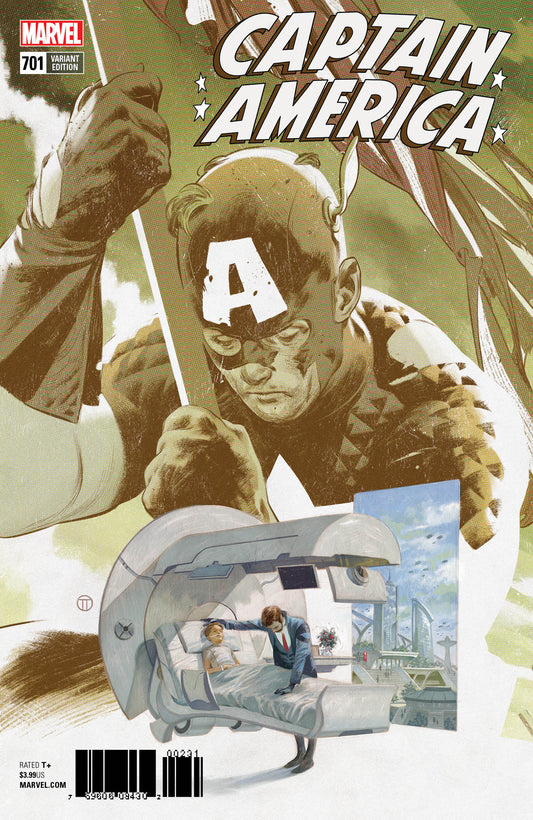 CAPTAIN AMERICA #701 TEDESCO CONNECTING VAR COVER