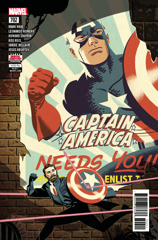 CAPTAIN AMERICA #702 COVER