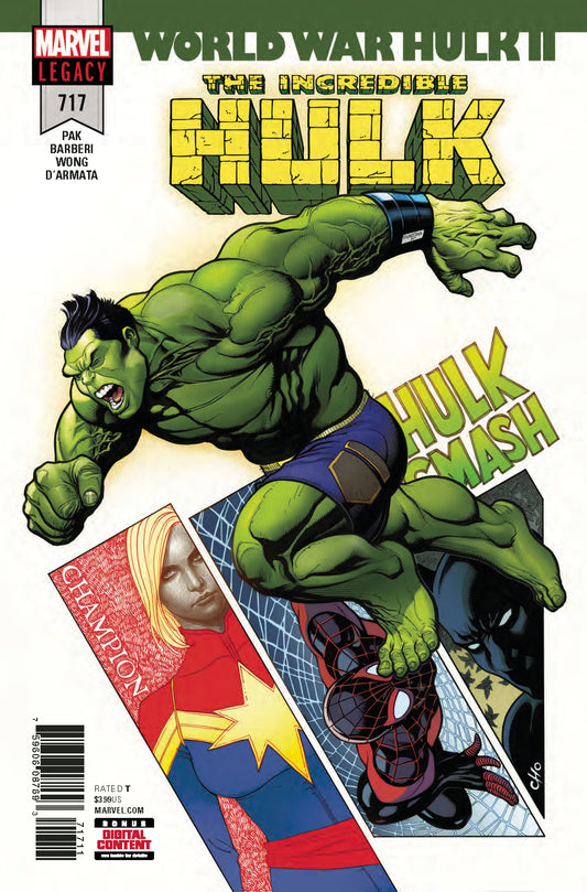 INCREDIBLE HULK #717 LEG COVER