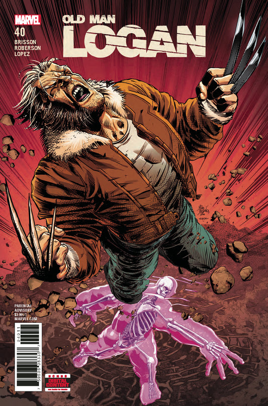 OLD MAN LOGAN #40 LEG COVER