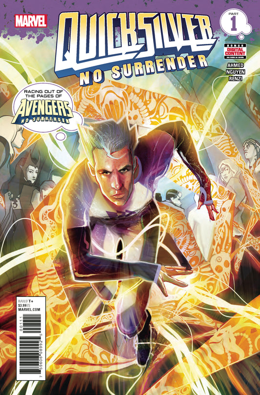 QUICKSILVER NO SURRENDER #1 (OF 5) COVER