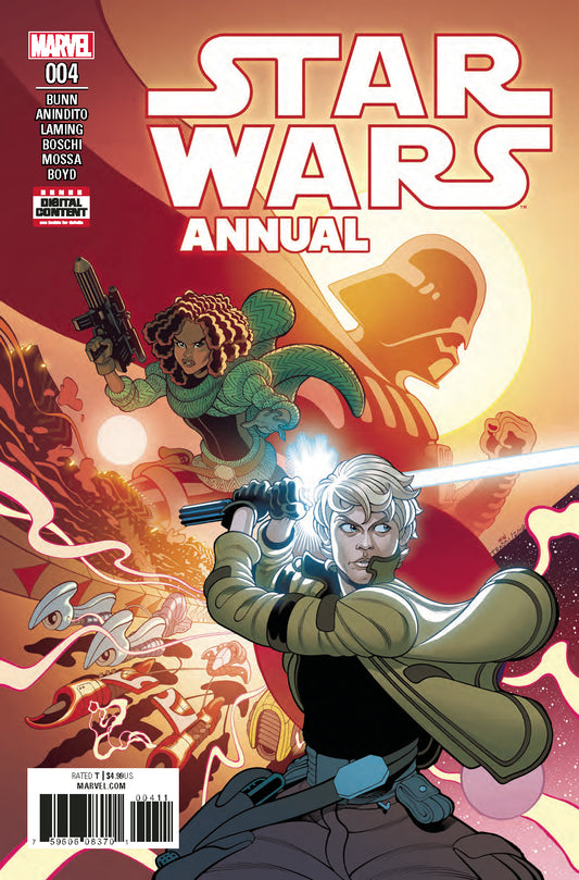 STAR WARS ANNUAL #4 COVER